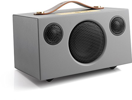 Audio Pro Altoparlante Portatile Multiroom - Cassa Wireless con Batteria - La Tua Musica Quando e Dove Vuoi - WiFi, Bluetooth - Apple Air Play, Spotify Connect Addon C3 - Grigio