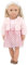 Our Generation – 46 cm Puppe – Realistische Blaue Augen & langes Blondes Haar – Rosa Kleid Outfit – Fantasiespiel – Spielzeug für Kinder ab 3 Jahren – Millie