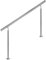 CAVATINY Edelstahl Handlauf Geländer für Treppen Brüstung Balkon ohne Querstreben - Innen und Außen Handlauf Geländer Treppengeländer Edelstahl Brüstung Balkon (80CM, ohne Querstreben)