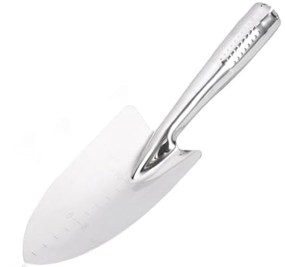 Pala de jardín Pala de jardín de acero inoxidable pequeñas palas para jardinería, pala de mano, herramienta de mano para jardinería, herramientas de mano para plantar, trasplantar, deshierbar, excavar