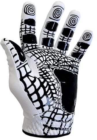 MONKEY GRIP Golf Glove Premium Synthetic Silicon Non silp Power Gip Slice Killer No Twist, Left Hand (Man-XX_Large)