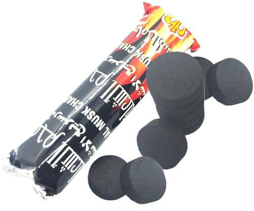 Carbone per grigliare, Carbone di legna da frutta, Carbone di legno naturale a combustione rapida, Carbone per grigliare legna da frutta, bricchette di carbone Carbone a basso contenuto di ceneri, fac