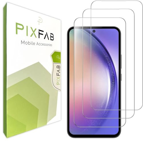 PIXFAB Screen Protector for Oppo A40 4G / Oppo A60 5G Tempered Glass, Anti Scratch and Anti Shatter Film, [Case Friendly] HD Clear Premium, 9H Tempered Glass [Pack of 3]