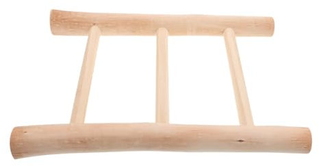 HEALLILY Porte-Serviettes sur Pied Bois Support pour Serviettes De Salle De Bain Étagère Rustique à Niveaux pour Rangement