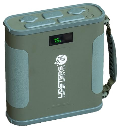Lidsters LFS Power 144K Carp Fishing Power Station 460.8Wh 144000mAh LiFePO4 Portable Power Bank for Camping Festivals and Emergency Backup