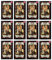 12 x 100 g Henna Colour Natural Hair Dye Black Hennè Powder Plant Hair Colour