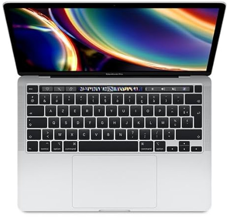 2020 Apple MacBook Pro mit 2GHz Intel Core i5 (13-zoll, 16GB RAM, 1TB SSD Kapazität) (QWERTZ German) Silber (Generalüberholt)