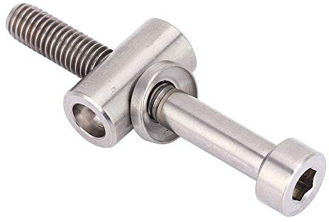 Pince de Tige de Selle de Vélo, Vis de Tige de Selle de Vélo, Vis de Tige de Selle Précise, Vélo de Route en Alliage de Titane pour Pièces de Rechange de Bricolage (M5x40)