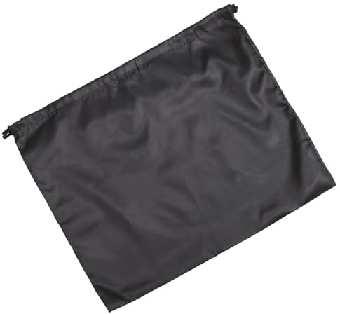 Bolsa de Almacenamiento Cordón Negra de Seda, Paquete de 2 Unidades