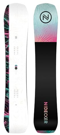 Nidecker Venus – Damen All-Mountain Snowboard, vielseitig und komfortabel - Größe 143