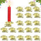 20 Stück Baumkerzenhalter für Weihnachtsbaum, Baumkerzenhalter Clip, Mini Kerzenhalter für Weihnachtsbaum, Gold Traditionelle Kerzenzwicker mit Clip für Weihnachtent, Advent, Hochzeit Dekoration