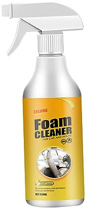 Detergente in schiuma per auto, spray per la pulizia degli interni dell'auto, per soffitto, sedile e casa, 250 ml