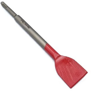 WERHE® Scalpello SDS Plus 40 x 250 mm - Scalpello piatto per calcestruzzo, mattoni e pietra - Accessori per trapani e martelli demolitori