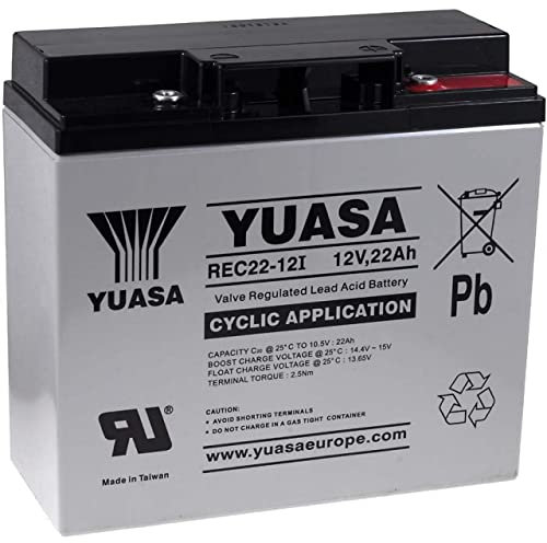 YUASA de Batería Plomo para Silla de Ruedas Eléctrica Invavare ATM take Along
