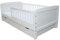 Micoland Kinderbett Juniorbett 140x70cm mit Matratze und Schublade Weiss