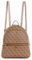GUESS Damen Back Manhattan Rucksack Large, Latte-Logo