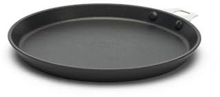 De Buyer - Poêle à crêpes antiadhésive CHOC INTENSE TWISTY amovible en aluminium - Diamètre 26 cm -, Gris