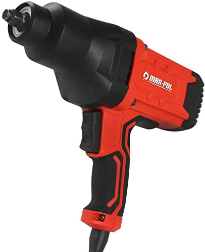 Marpol Set Avvitatore elettrico ad impulsi Sostituzione Pneumatici e Riparazione Auto Officina reversibile Compatto 1/2 800NM 950W 2200giri/min 230V