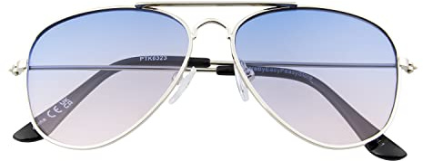 Ultra - Kids Sunglasses UV400 Protection - Pilot Style Children's Sunglasses for Boys and Girls Ages 3-9 - Lightweight Retro Metal Frame - Horizon Gradient