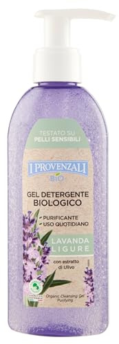 I Provenzali | Gel Detergente Viso Biologico Purificante Lavanda Ligure, 150 ml