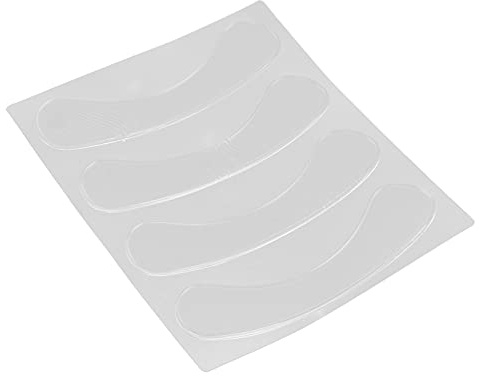 Patch Anti-Rides pour Lèvres en Silicone, Patch de Lissage des Rides de la Peau Transparent Réutilisable 4 Pièces