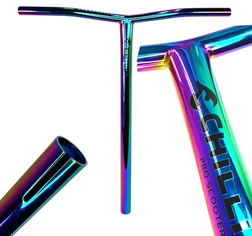 Chilli Pro Scooter Reaper Base Rocky 5000 Stunt-Scooter IHC System Ersatz Tret Roller Lenker (Reaper smal Stahl H=58cm / W=50cm rainbow)