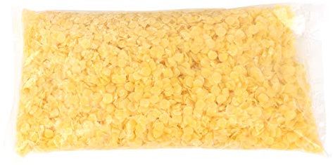 Cera D'api Pura per Uso Alimentare per Scopi e Bellezza, Materiali Cosmetici e Gialli, 500 G (YELLOW)