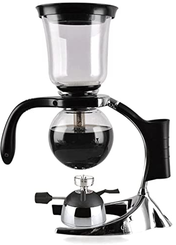 Iced Drip kaffebryggare Modern sifonkaffebryggare, kaffebryggare med isdroppande bordsskiva med förtjockad helmetallfäste, kaffebryggare heminredning Återanvändbar