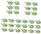 Kisangel 30pcs Doll House Mini Watermelon Model Simulated Fruit Decoration Mini Scene Layout Props
