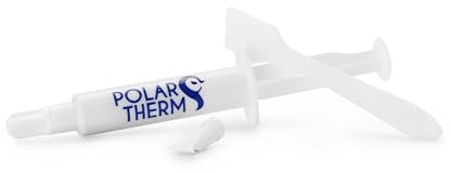 Polartherm X-8 by Thermal Grizzly - 10 Gramm CPU-Wärmeleitpaste für CPU & GPU - Hohe Wärmeleitfähigkeit, Lange Haltbarkeit, Nicht leitendes Wärmeleitfett - Wärmeleitpaste Kit mit Spatel