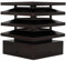 ALLINOX Terminale Architettonico Comignolo Antivento Canna Fumaria TESTA DI MORO Fumaiolo Quadrato Per Camino Anti Intemperie (32x32)