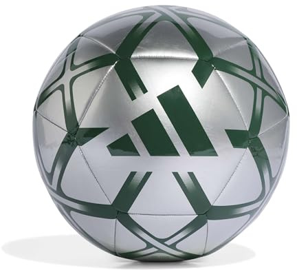 adidas Mixte STARLANCER CLUB BALL, silver met./dark green, 4