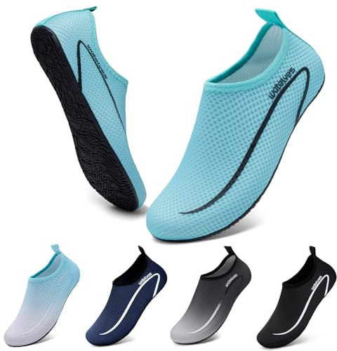 Swim Water Shoes Aqua Socks Barefoot for Sea Beach Swimming Shoes Pool Ladies Women Mens