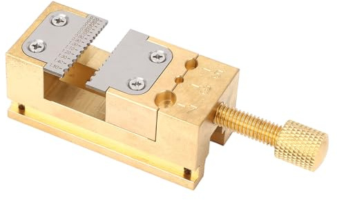 ACOGEDO Watch Repair Vise Clamp for Jewelers Watchmaker Wheel Pointers Tube Clamp Home Metal Holder Tool 0 2 5mm Hole Dia and Wheel Prepare in Watch Repair Vise ClampWatch Pointer Tube