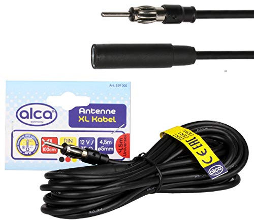 Coche universal de calidad antena AM/FM radio de 4.5 metros de largo cable alargador de cable para coche camioneta 4x4 por el ALCA ALEMANIA