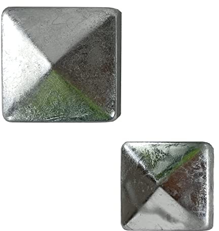 BooGardi Tappi per pali 10 pezzi 7 x 7 cm · 7 x 7 · 9 x 9 · acciaio zincato · tappo di copertura per pali in legno · tappo per recinzioni · coperture per pali