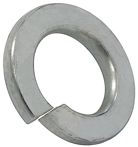 AERZETIX - Lot de 100 Rondelles Grower Frein Ressort DIN127 - pour Boulon/Vis M4 - en Acier Zingué - Assemblage Boulonnerie Fixation Mécanique