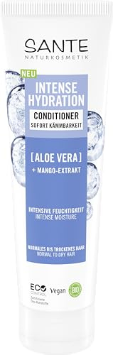 SANTE Naturkosmetik Intense Hydration Conditioner - 150 ml - Mit Aloe Vera & Mango-Extrakt - Conditioner für trockenes Haar - silikonfrei & vegan - dermatologisch getestet