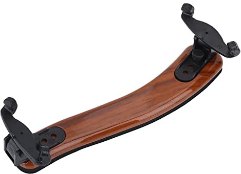 Spalliera regolabile per violino con design curvo, piedini in gomma per violino 3/4 4/4 principianti o professionisti
