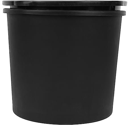 Milisten Secchio per Piantare Patate e Arachidi in Plastica Nera, Vaso Doppio Strato 29x26,5x24 Cm, Resistente e Stabile per Coltivazione Domestica e Giardino