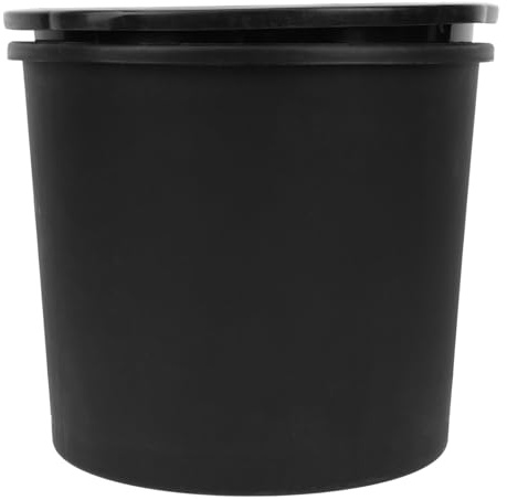Hemobllo Contenitore per Piantare in Plastica Nera, Secchio Doppio Strato Traspirante, Accessorio per Coltivazione Orto e Giardinaggio Esterno