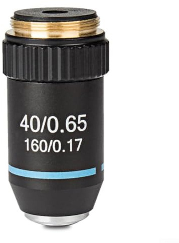 195 mm Akromatiskt mål för rms tråd för mikroskop (40X) | 195 mm Akromatiskt objektiv för biologiskt för mikroskop, för rms 20,2 mm tråd, optiskt glas med multibeläggning