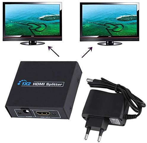 DOBO Splitter HDMI 1.4 Alta Risoluzione 3D 2 Uscite TV DVD Televisore