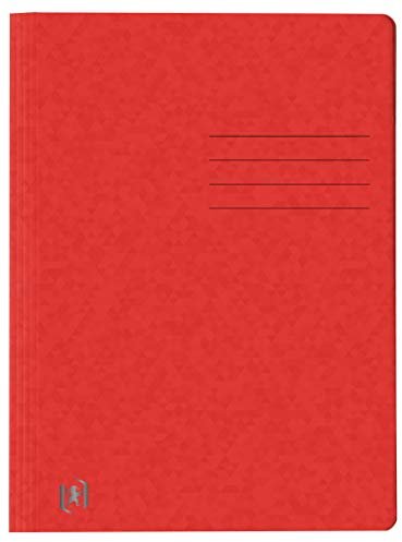 Oxford Schnellhefter A4, aus Karton, rot, 25 Stück
