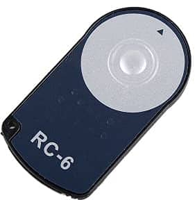 CABLEPELADO Disparador inalambrico para Camara Negro (Compatible con Canon)