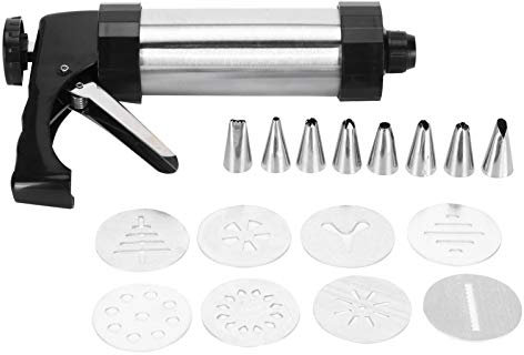 Cookie Maker Press Kit, Dessert Decorating Decorator Syringe Cake Decorating Tool,Cookies Biscuits Maker Press Kit Cake Pastry Nozzle Cake Decorating Tools for Kitchen