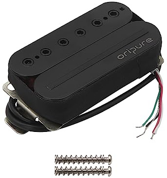 OriPure Alnico 2 elgitarr nackpickups enkelt blad och justerbar sexkantig skruvstavdelad enkel spole typ humbucker pickup