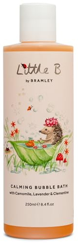 Bramley Little B Bubble Bath 250ml, Sulphate-Free Baby & Child Bubble Bath with Chamomile, Lavender & Clementine, Gentle Biodegradable Bath Soak Suitable from Birth