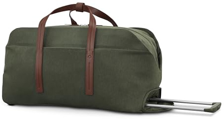 Samsonite Virtuosa - Bolsa de Viaje con Ruedas, Verde Pino, 21,5, Colección Virtuosa