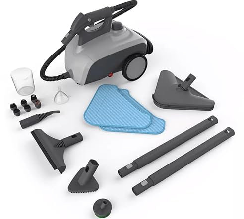 SAFELIT Nettoyeur Vapeur Haute Pression 4 Bars, 13 Accessoires, Garantie 2 ans,